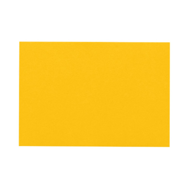 ACTION ENVELOPE EX4040-12-1M LUX Flat Cards, A7, 5 1/8in x 7in, Sunflower Yellow, Pack Of 1,000