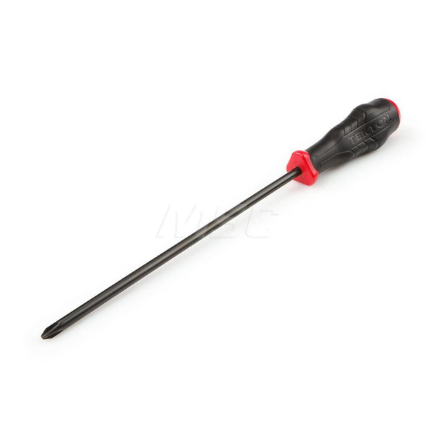 Tekton 26675 Long #2 Phillips High-Torque Screwdriver (Black Oxide Blade)