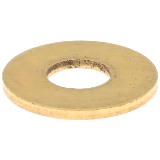 Value Collection FWUIB-12-100BX 12" Screw Standard Flat Washer: Brass, Plain Finish