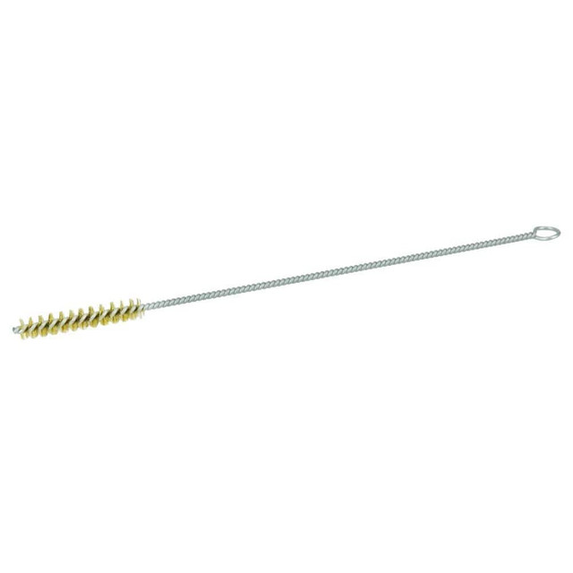 Weiler 21191 2" Long x 3/8" Diam Brass Hand Tube Brush