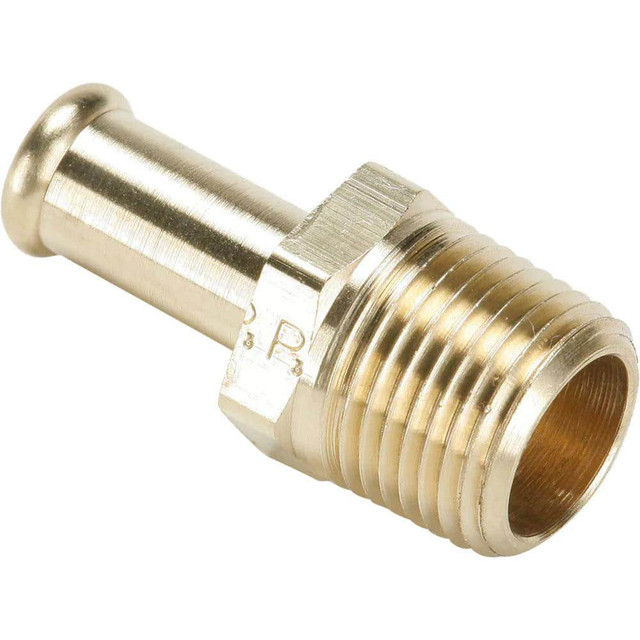 Parker 68HB-6-6 Barbed Hose Fitting: 3/8" x 3/8" ID Hose, Male Connector