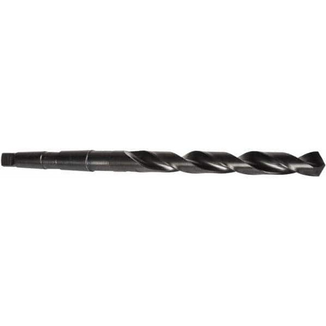 Precision Twist Drill 6001119 Taper Shank Drill Bit: 0.6201" Dia, 2MT, 118 °, High Speed Steel