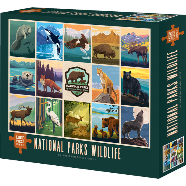 WILLOW CREEK PRESS 49151  1,000-Piece Puzzle, National Parks