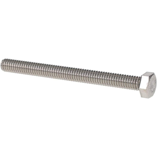 Value Collection 3tbt905c0308 Hex Head Cap Screw: 5/16-18 x 3-1/2", Grade 316 Stainless Steel, Uncoated