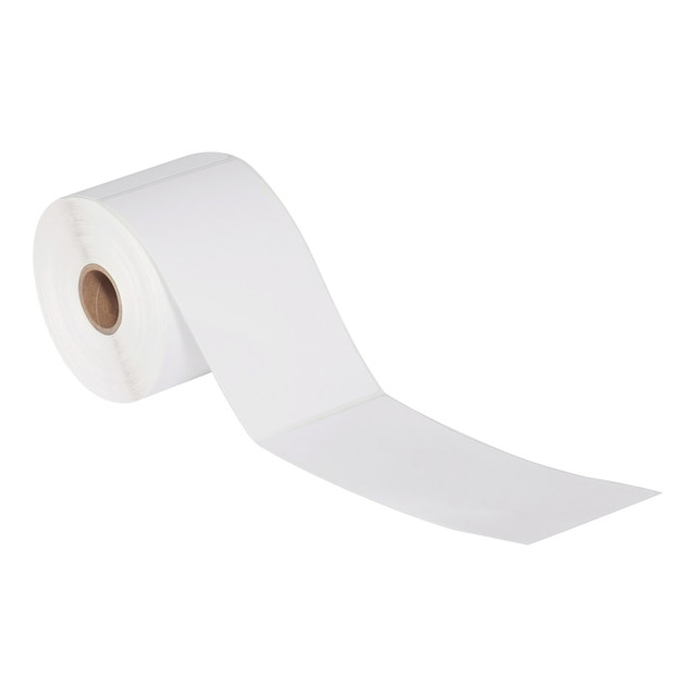 B O X MANAGEMENT, INC. THD113 Partners Brand Desktop Direct Thermal Transfer Labels, THD113, Rectangle, 4in x 5in, White, Pack Of 12 Rolls B O X MANAGEMENT, INC. THD113 Partners Brand Desktop Direct Thermal Transfer Labels, THD113, Rectangle, 4in x 5in, White, Pack Of 12 Rolls