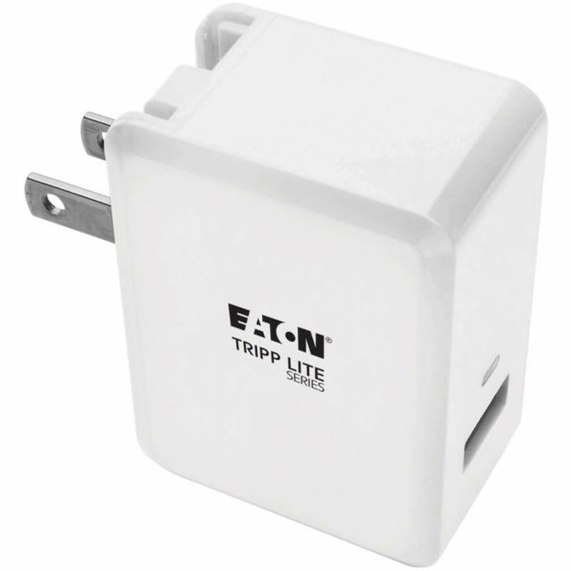 TRIPP LITE U280-W01-QC3-1 Eaton Tripp Lite Series USB Wall Charger Travel Charger w/ Quick Charge 4x Faster Charge - Power adapter - 18 Watt - 3 A - QC 3.0 (USB) - white TRIPP LITE U280-W01-QC3-1 Eaton Tripp Lite Series USB Wall Charger Travel Charger w/ Quick Charge 4x Faster Charge - Power adapter - 18 Watt - 3 A - QC 3.0 (USB) - white