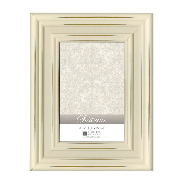 TIMELESS FRAMES 41493  Chateau Frame, 4in x 6in, Cream