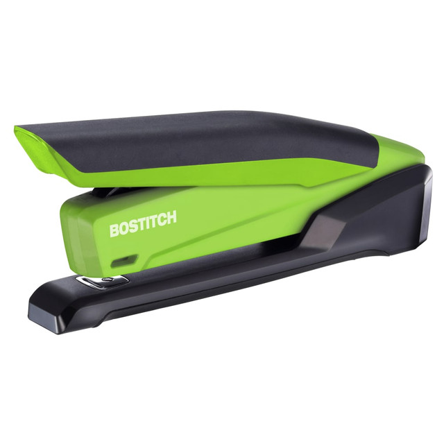 AMAX INCORPORATED 1123 PaperPro InPower Spring-Powered Desktop Stapler With Antimicrobial Protection, 20-Sheet Capacity, Green AMAX INCORPORATED 1123 PaperPro InPower Spring-Powered Desktop Stapler With Antimicrobial Protection, 20-Sheet Capacity, Green