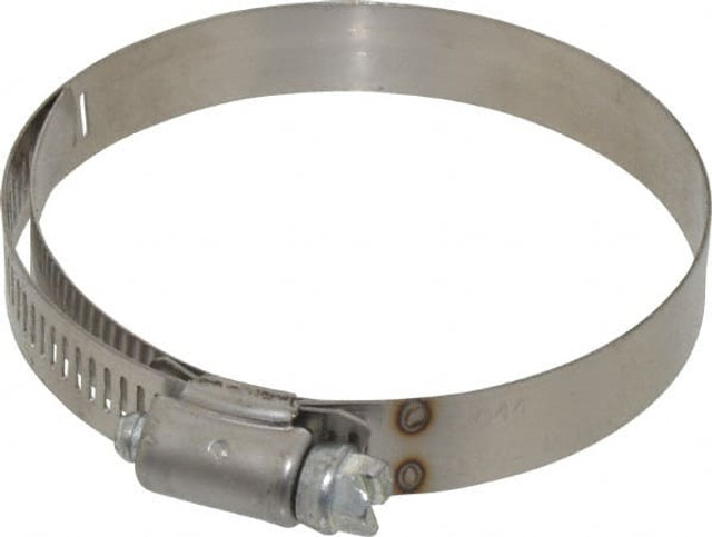 IDEAL TRIDON M613044706 Worm Gear Clamp: SAE 44, 2-5/16 to 3-1/4" Dia, Stainless Steel Band