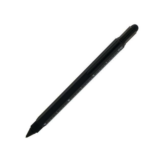 YAFA A PEN COMPANY MV35240 Monteverde One Touch Tool Pencil, 0.9 mm, #2 Soft, Black Barrel, Black Lead