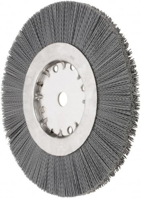 Weiler 20436 Wheel Brush: 10" Wheel Dia, Crimped