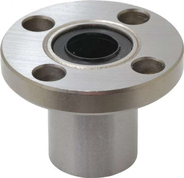 NB SWF 8GUU 1/2" ID, Round Flanged Single Linear Bearing