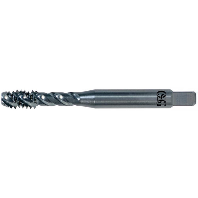 OSG 2933808 Spiral Flute Tap: 3/4-16 UNF, 4 Flutes, Modified Bottoming, 3B Class of Fit, Vanadium High Speed Steel, TICN Coated