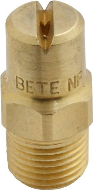 Bete Fog Nozzle 1/8NF1090@4 Brass Standard Fan Nozzle: 1/8" Pipe, 90 &deg; Spray Angle