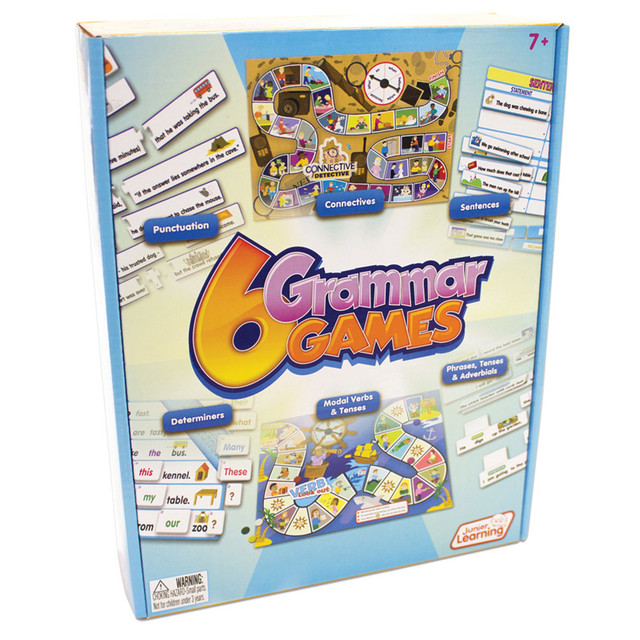 JUNIOR LEARNING, INC. JRL412 Junior Learning 6 Grammar Games