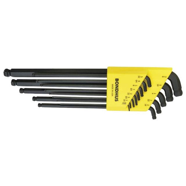 Bondhus 67052 Hex Key: 2 mm Hex, Extra Long Arm