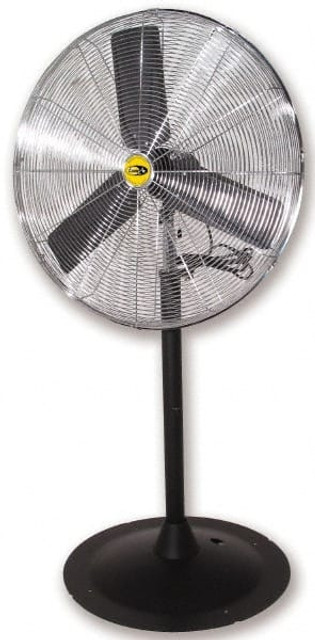 J&D Manufacturing PPHVF30OSC 30" Blade, 1/3 hp 8,200 Max CFM, Oscillating Pedestal Fan