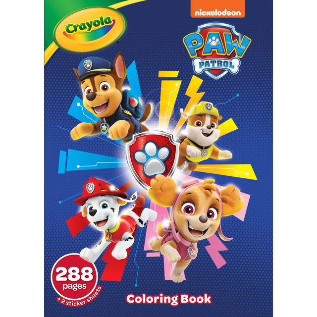 CRAYOLA LLC 04-2651 Crayola Paw Patrol Coloring Book