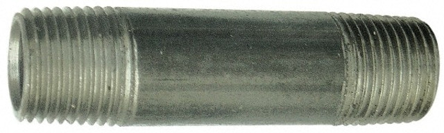 B&K Mueller 563-070HC Galvanized Pipe Nipple: 1/2", 7" Long, Schedule 40, Steel