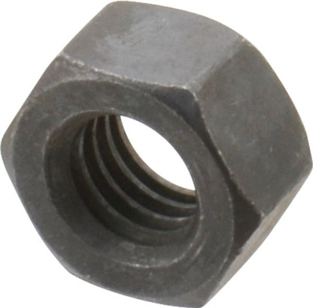 Value Collection MSC-67470369 Hex Nut: 7/16-14, Grade 8 Steel, Black Oxide Finish