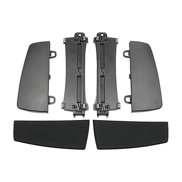 Use the pieces in this Kinesis VIP3 accessory kit to improve your typing comfort with the Freestyle2 keyboard. The VIP3 accessory kit includes palm supports and a V-Lifter.  Compatible with the Kinesis Freestyle2 keyboard (sold separately).  Comes with the V-Lifter and integrated palm supports accessories.  V-Lifter lets you adjust the slope of the keyboard at 5, 10 and 15 deg., so you can find a comfortable typing position.  Padded palm supports help keep your wrists at a neutral position while resting.  Items can be used with or without the pivot tether of the Freestyle2 keyboard.  Designed to prevent bounce for added stability while typing.  Not compatible with the original Freestyle Solo keyboard.