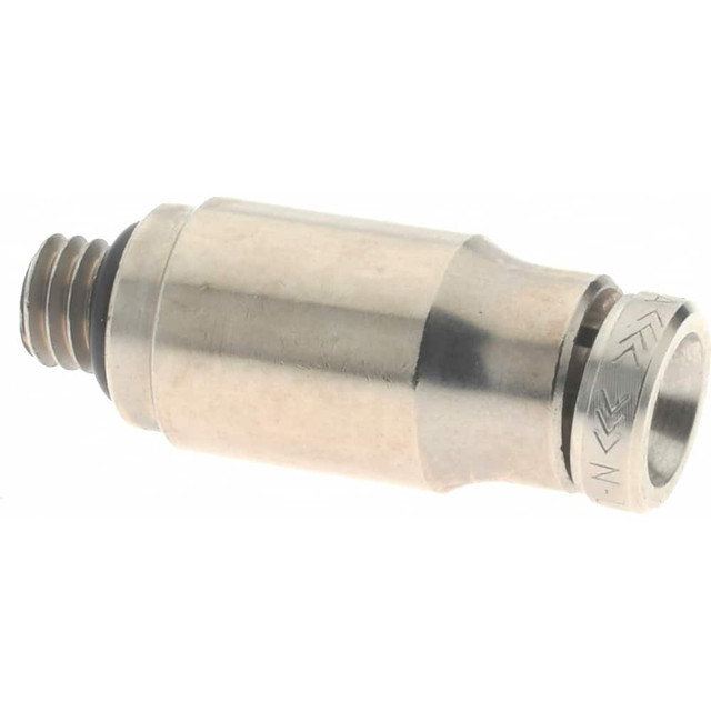 Norgren 124250210 Push-To-Connect Tube to Male & Tube to Male UNF Tube Fitting: Pneufit Male Adapter, #10-32 Thread