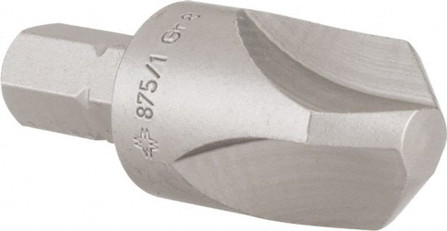 Wera 05066774001 Power Screwdriver Bit: #8 Tri-Wing Speciality Point Size, 1/4" Hex Drive
