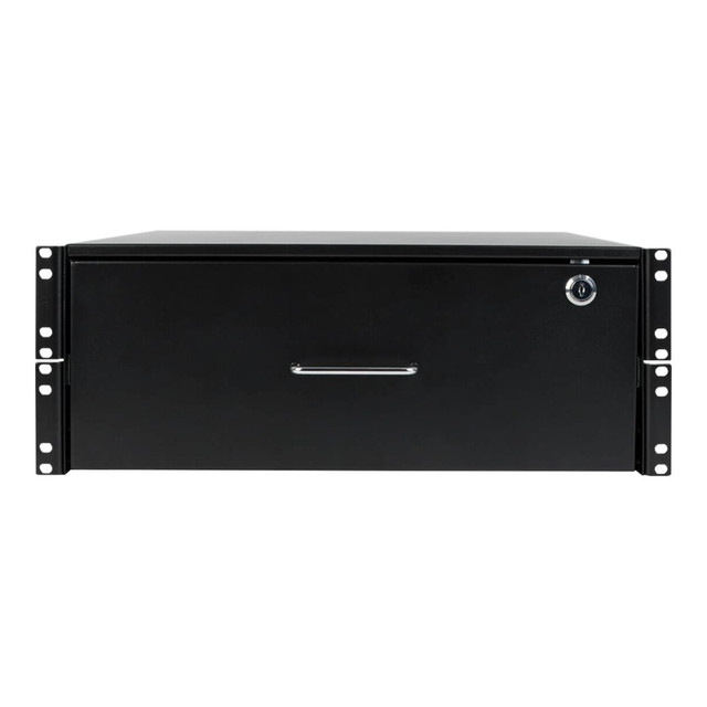 TRIPP LITE SRDRAWER4U  4U Locking Rackmount Storage Drawer Rack Enclosures/ Open Frame - Rack storage drawer - black - 4U - 19in