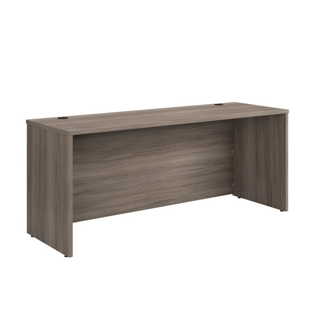 SAUDER WOODWORKING CO. 427422 Sauder Affirm 72inW Computer Desk, Hudson Elm SAUDER WOODWORKING CO. 427422 Sauder Affirm 72inW Computer Desk, Hudson Elm