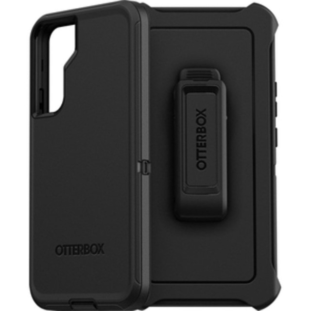 OTTER PRODUCTS LLC OtterBox 77-86381  Defender Rugged Carrying Case For Holster Samsung Galaxy S22+ Smartphone, Black