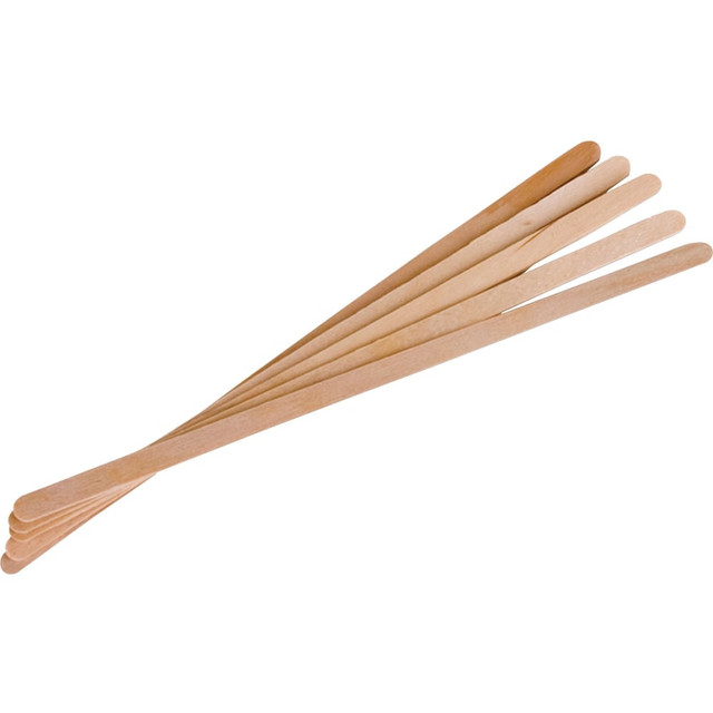 WADDINGTON NORTH AMERICA INC. NTSTC10CCT Eco-Products 7in Wooden Stir Sticks - 7in Length - Wood - 10000 / Carton - Woodgrain