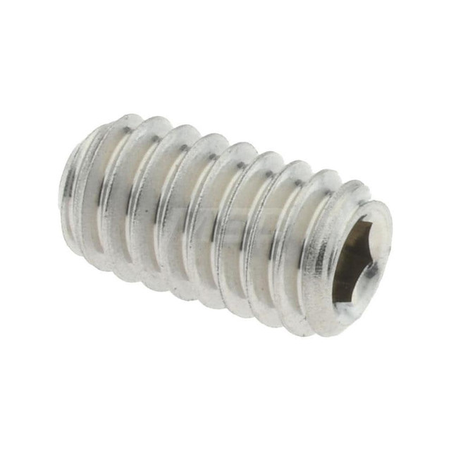 Value Collection 93920 Set Screw: #8-32 x 5/16", Cup Point, Stainless Steel, Grade 18-8