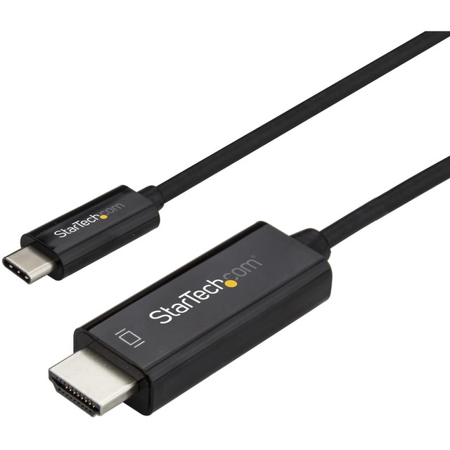 STARTECH.COM CDP2HD1MBNL  USB C To HDMI Cable, 3.3ft