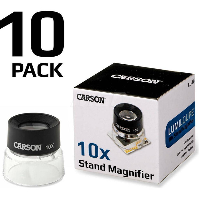 Carson Optical LL-10 10 PACK Magnifier & Loupe Sets