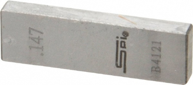 SPI 12-697-9 Rectangle Steel Gage Block: 0.147", Grade 0