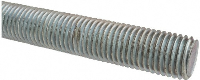 MSC 01162 Threaded Rod: 1-8, 2' Long, Low Carbon Steel