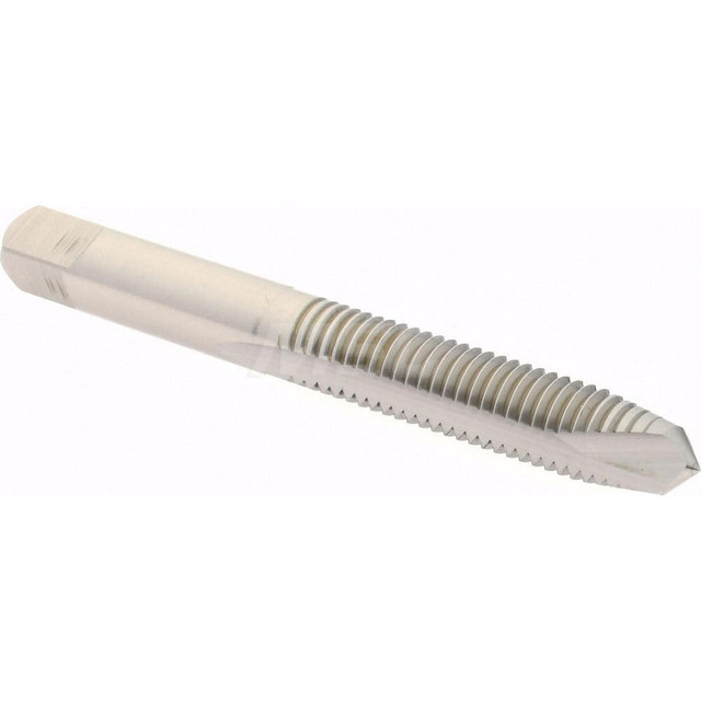 Hertel K007050AS Spiral Point STI Tap: 1/4-20 UNC, 2 Flutes, Plug, High Speed Steel, Bright/Uncoated