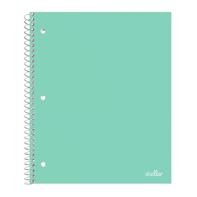 OFFICE DEPOT OD571600  Brand Stellar Poly Notebook, 8-1/2in x 11in,  1 Subject, College Ruled, 100 Sheets, Mint