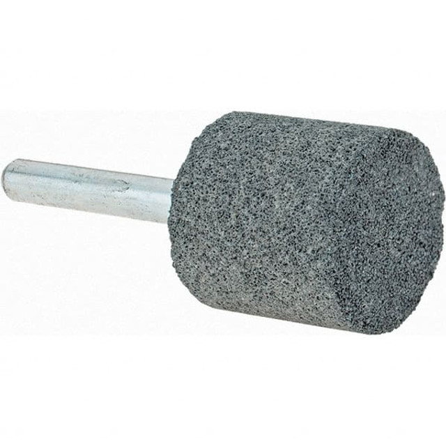 MSC 220CC4QD2-SP Mounted Point: 1" Thick, 1/4" Shank Dia, W220, 46 Grit, Coarse