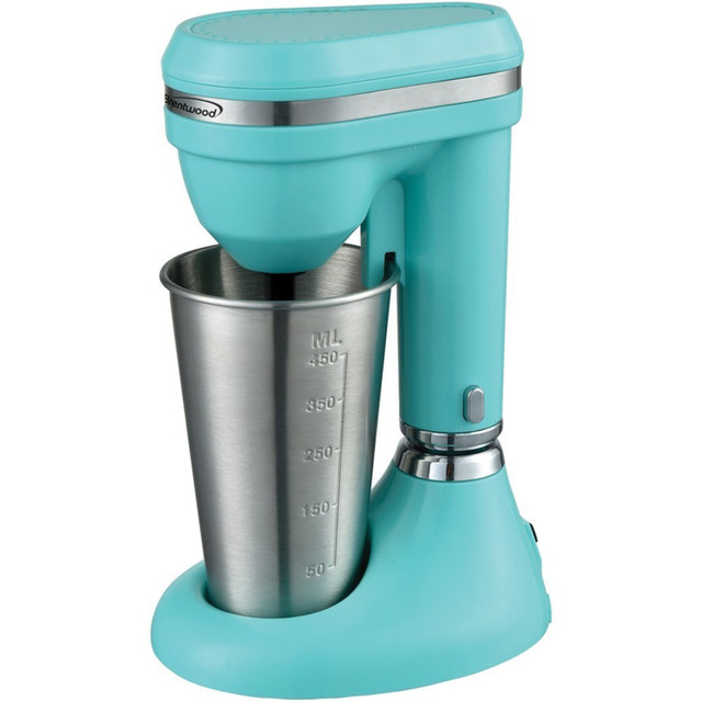BRENTWOOD APPLIANCES, INC. 995109418M Brentwood 15 Oz Classic Milkshake Maker, Turquoise BRENTWOOD APPLIANCES, INC. 995109418M Brentwood 15 Oz Classic Milkshake Maker, Turquoise