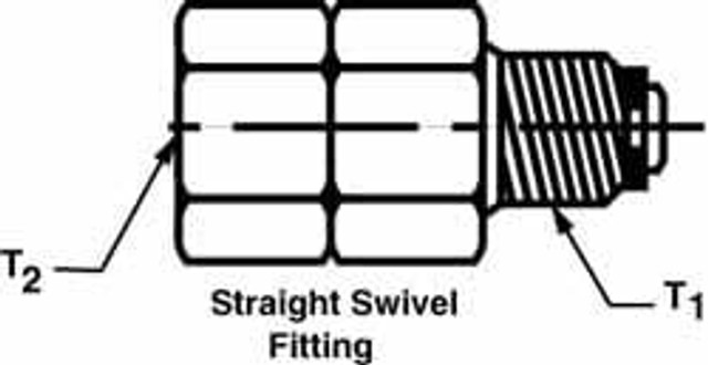 Trico FM-2002M 1/8 x 1/8 Thread, Central Lubrication System Fitting