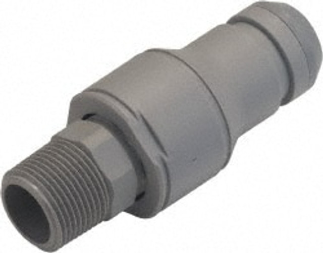 CPC Colder Products NSHD24012 1/2" Nominal Flow, 3/4 Thread, Male, Nonspill Quick Disconnect Coupling