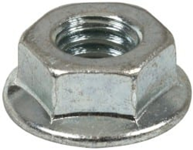 Value Collection HFNI20310-100BX 5/16-18, 0.68" Flange Diam, Serrated Flange Nut