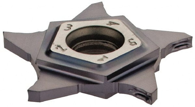 Iscar 6003416 Cutoff Insert: PENTA24N150Z010 IC908, Carbide, 1.5 mm Cutting Width
