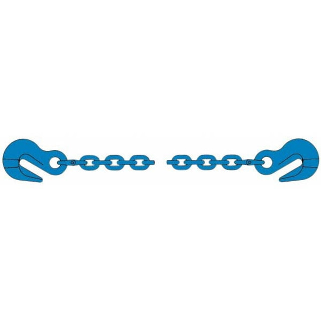 Pewag 13G120SGG/10 Chain Sling: 10' Long, 17,900 lb Vertical, Steel