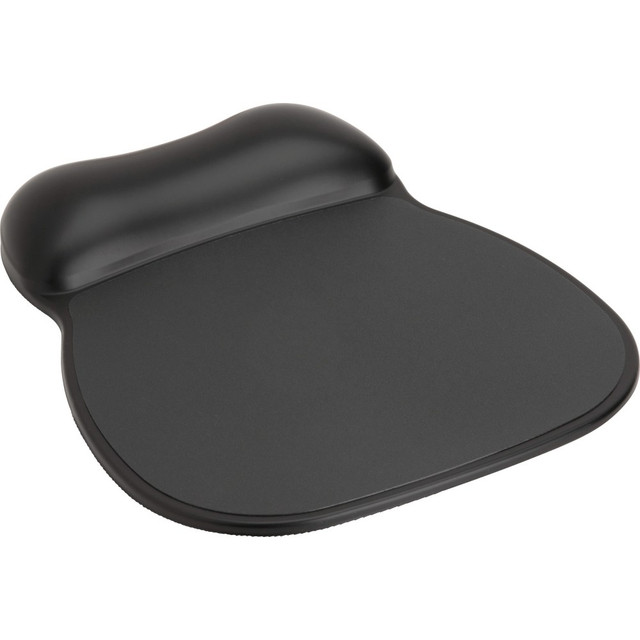 SPARCO PRODUCTS Compucessory 23718  Soft Skin Gel Wrist Rest & Mouse Pad - 9in x 11in x 0.75in Dimension - Black - Gel, Rubber - Stain Resistant - 1 Pack