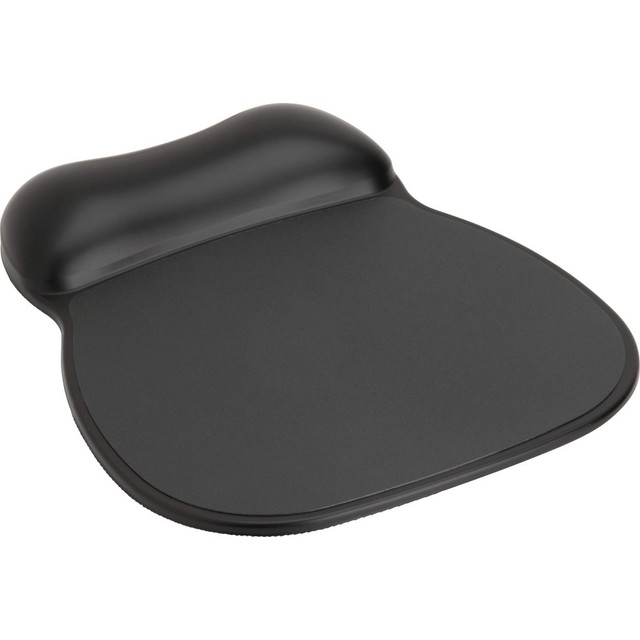 SPARCO PRODUCTS 23718 Compucessory Soft Skin Gel Wrist Rest & Mouse Pad - 9in x 11in x 0.75in Dimension - Black - Gel, Rubber - Stain Resistant - 1 Pack