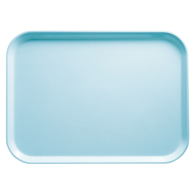 CAMBRO MFG. CO. CAM1418177 Cambro Camtray Rectangular Serving Trays, 14in x 18in, Sky Blue, Pack Of 12 Trays