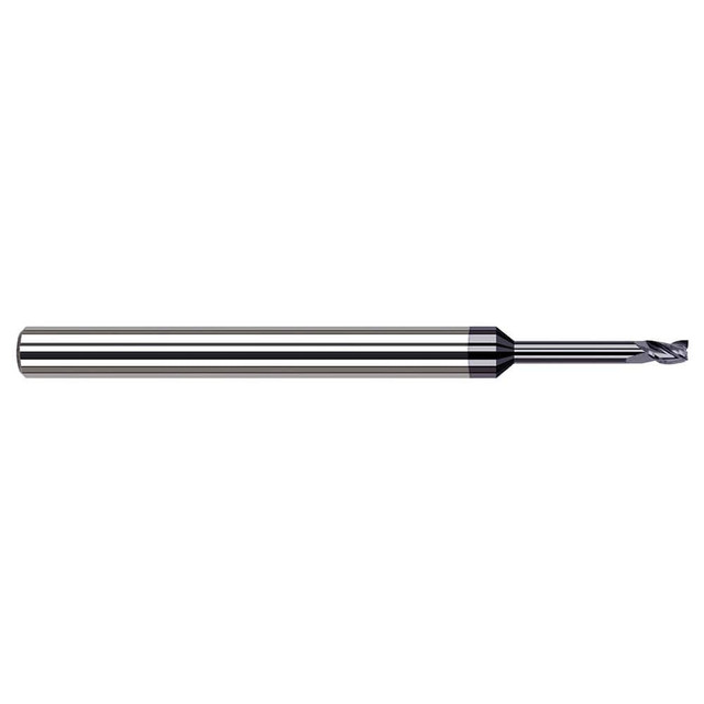 Harvey Tool 934893-C3 Square End Mill: 3/32" Dia, 0.139" LOC, 3 Flutes, Solid Carbide