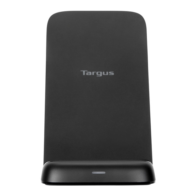 TARGUS, INC. APW110GL Targus Qi Wireless Charging Stand For Qi-Enabled iPhone And Android Devices, Black, APW110GL